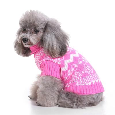 Knit Dog Hoodie Sweater Pet Puppy Coat Clothes Small Warm Costume Apparel