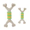 Durable Indestructible Dog Chew Toy Bone Shaped Teeth Grinding Stick for Medium & Large Dogs Indoor Interactive Dental Chew Toy