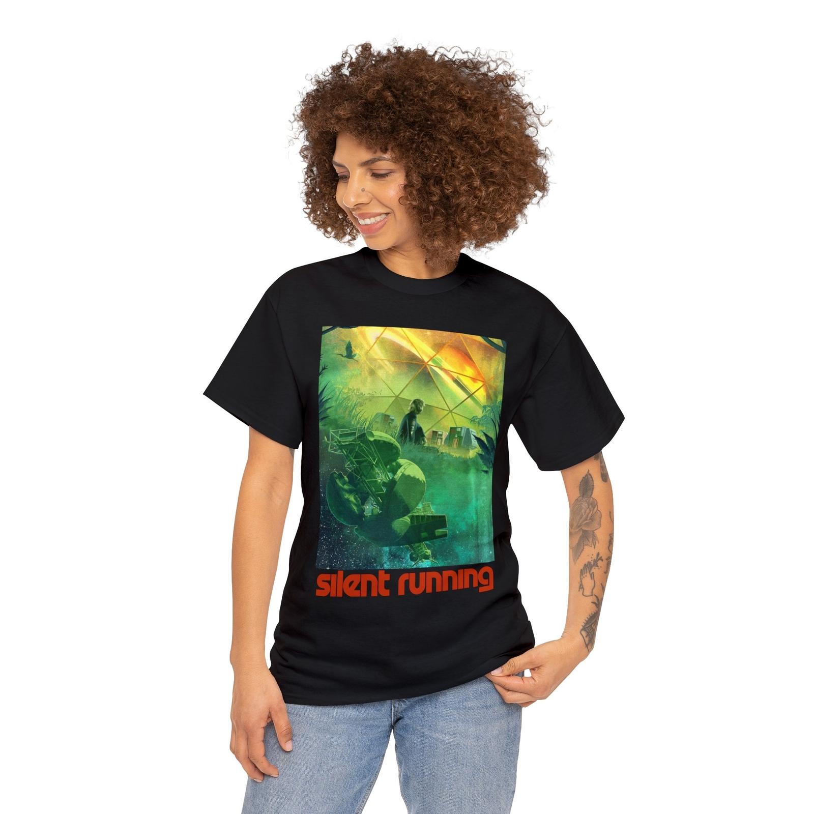 Silent Running (1972) T-Shirt Mens Womens Tees Top V3 Sci-Fi Spaceship Ecology Forest Bruce Dern S