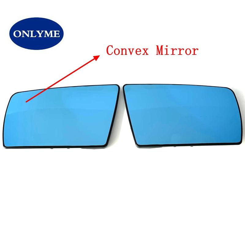 Car Heated Convex / Wide Angle Blue Mirror Glass For MERCEDES BENZ C-CLASS W202 (1993-2000) E W210 (95-99) S W140 (91-98)