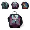 Stranger Things Insulated Lunch Box Bag Durable Oxford Backpack For Outdoor Picnic And Beach With Smooth Zipper
