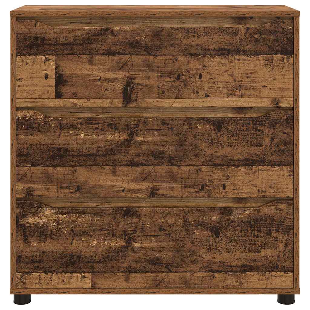 Storage Cabinet Reclaimed Wood Look 80 x 31 x 81 cm Engineered Wood