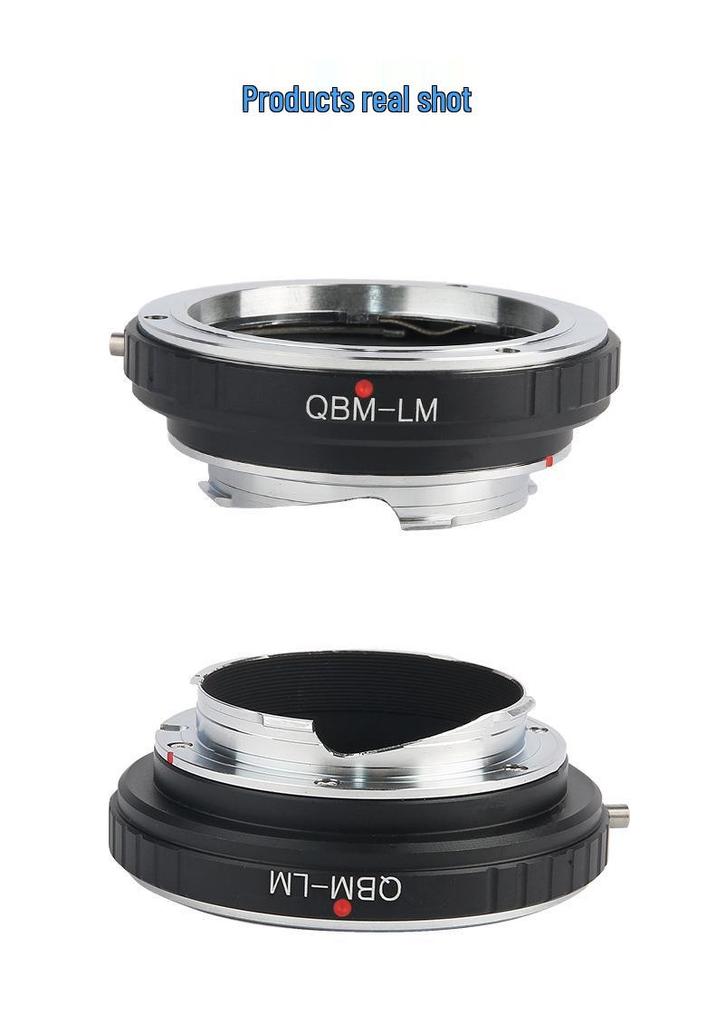 QBM-LM Lens Adapter Ring for ROLLEI QBM To Leica M Cameras, Compatible with Tian Gong M.