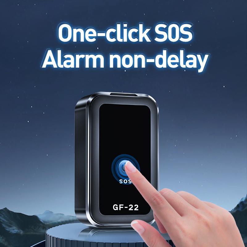 GF22 Mini Car Tracker Real Time Magnetic GPSDevice Anti-Loss Location Precise Positioner SOS Alarm Device