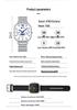 Oufanny Elegant Moon Phase Square Waterproof Watch for Men and Women - High-End Quartz Wristwatch