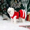 Christmas Dog  Dresses for Small Dogs Clothes Blet Santa Cos Costume Puppy  Doggie Pet Soft Clothes Soft Apparel Attire Christma