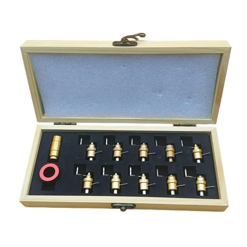 Watch Repair Tool Set Mainspring Winder Kit Watch Winder Metal Construction for Professional Watchmaker and DIY Use