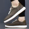 New Summer Men's Breathable Work Shoes Trendy Casual Sports White Slip On Shoes Versatile Board Shoes For Motorcycle Riders