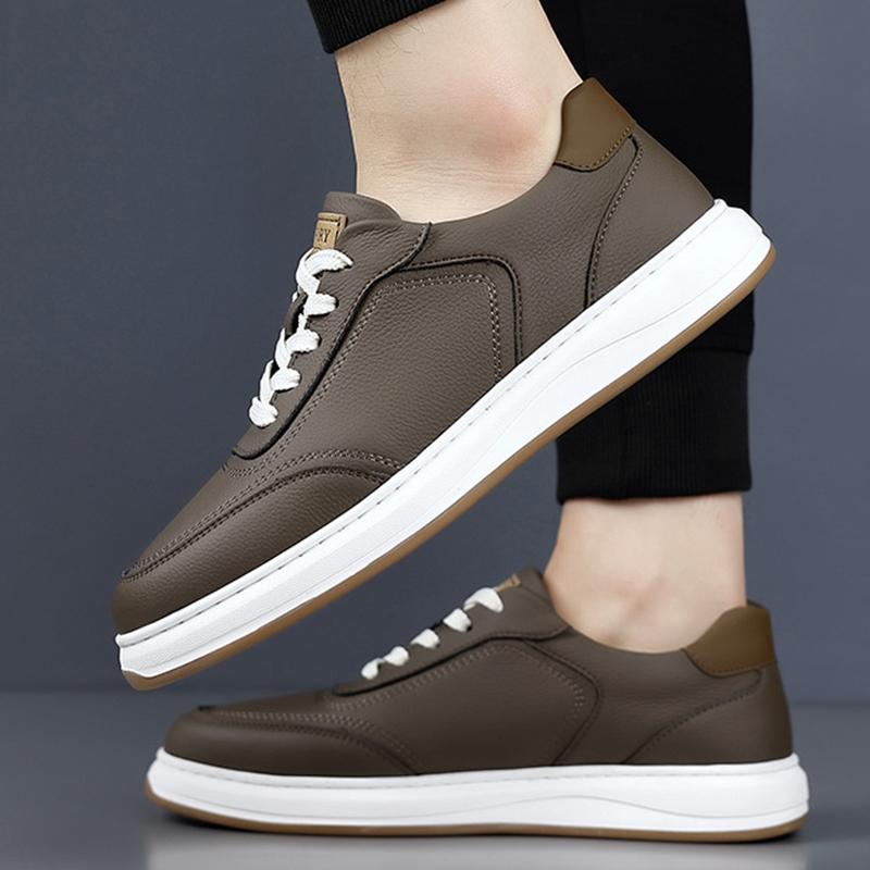 New Summer Men's Breathable Work Shoes Trendy Casual Sports White Slip On Shoes Versatile Board Shoes For Motorcycle Riders