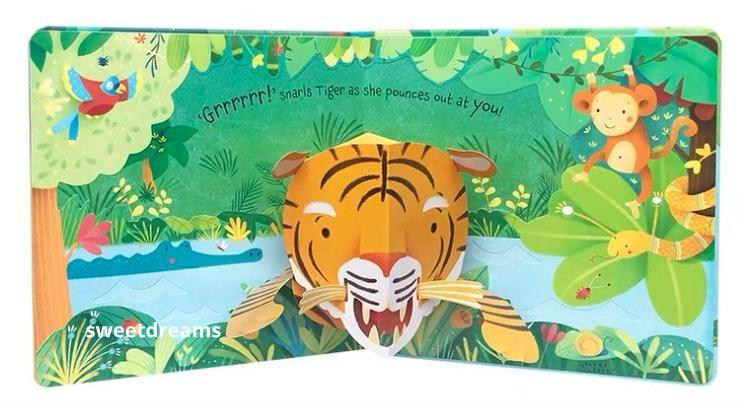 [USED] Usborne Pop-up Jungle Pop-up Book