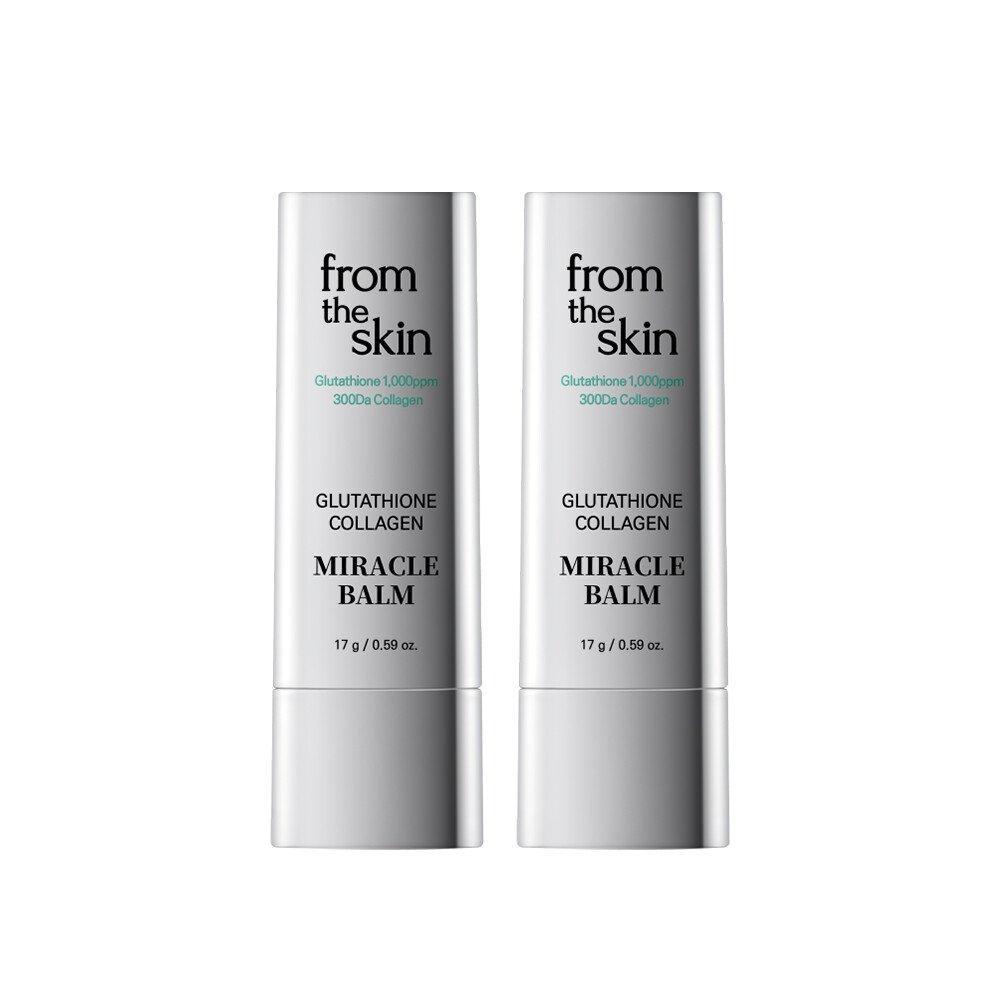

Glutathione Collagen Miracle Balm Tone-up Sun Stick 17g (SPF50+) 2pcs