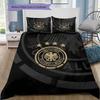 German Football Association Pattern Bedding Home Decoration Birthday Gift ( 1 duvet cover + 2 pillowcase, without core),fan merchandise.