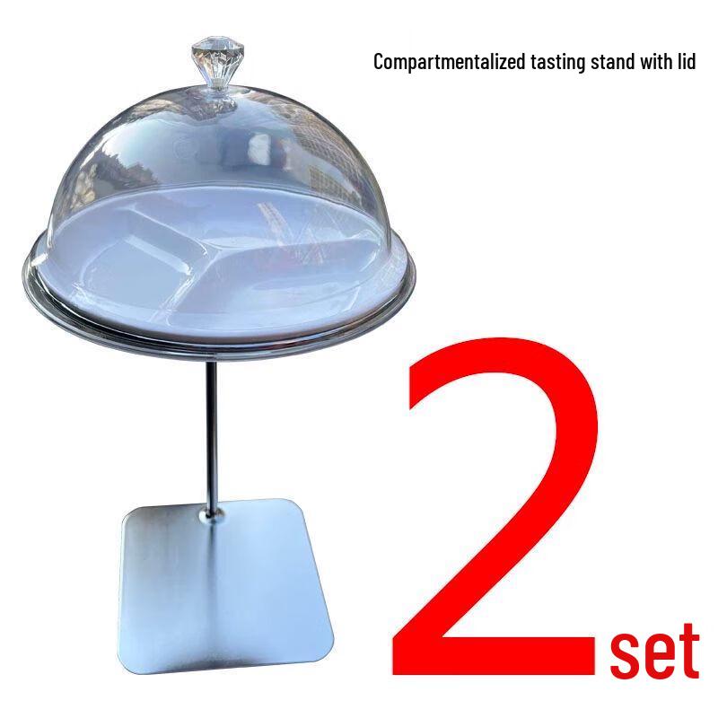 Acrylic Divided Tasting Display Rack