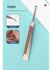 4-Piece Stainless Steel Grooming Set: Nail Clippers, Round Head Nose Hair Trimmer, Ear Pick, In a Gift Iron Box