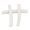 3PCS Electric Guitar Nut 6 Strings Electric Guitar Arc Preslotted Bone Replacement