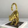 Milan Monkey Black and White Monkey Ornaments Crafts Creative Home Living Room Decorations Animal Monkey Ornaments