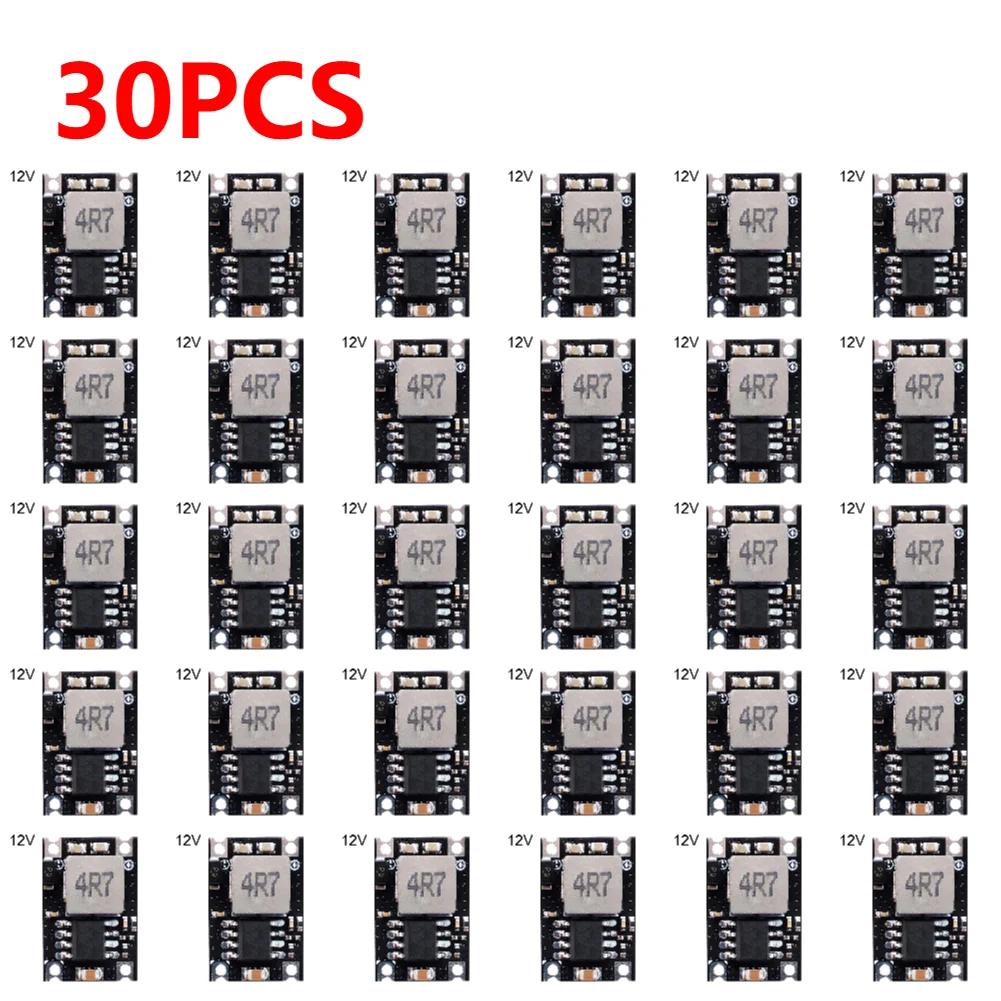 100-10PC DC-DC Constant Current Driver Adjustable Buck Power Module 5V-30V To 3.3V 5V 9V 12V for Car Motorcycle Battery Charging