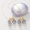 Clip On Open Ear Wireless Earbuds With Butterfly  With Chain Decor Comfortable For Daily Use Gifts