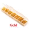 One Set Box 3 4 5 6 7 8 10mm Bronze Gold Silver Palted Open Jump Rings Split Rings Link Loop For DIY Jewelry Making Findings