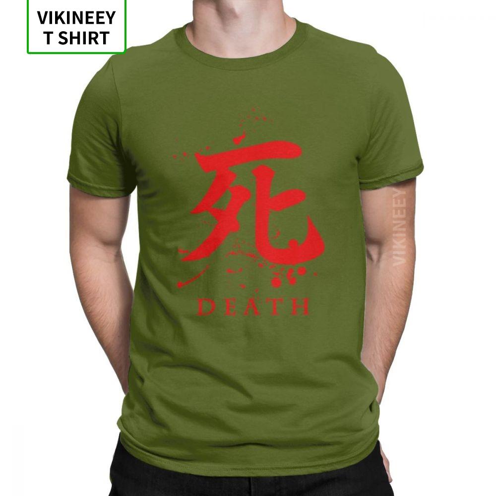 Death Sekiro Shadows Die Twice Tshirts For Unisex Wolf Souls Samurai Game Japanese Cotton Tees Short Sleeve T Shirt Gift Idea