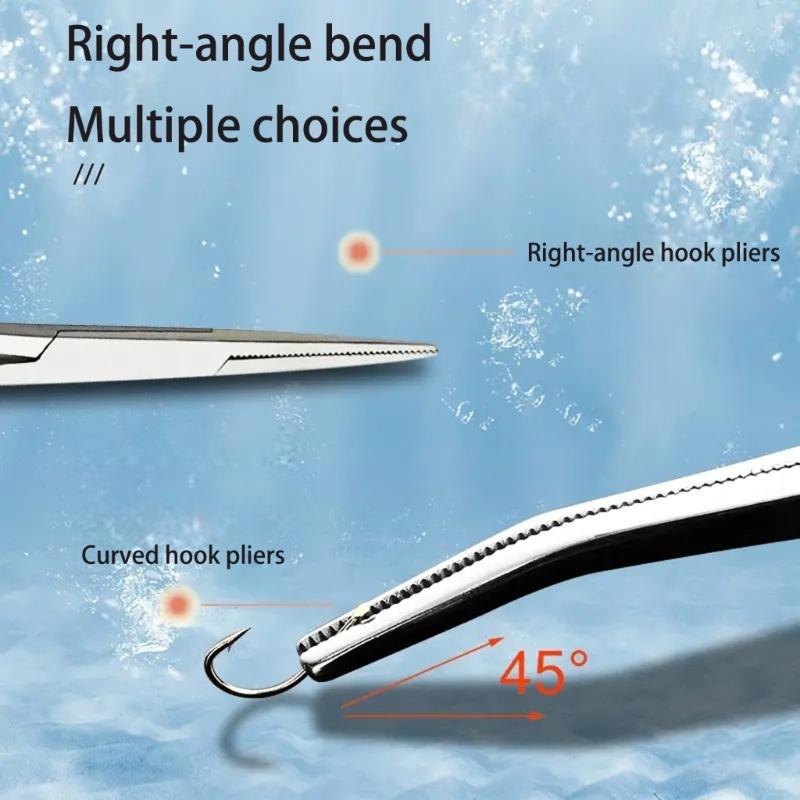 Piercing Pliers Clamps Locking Mechanism Hemostat Tool With Serrated Jaw For Fly Tying And Model Building