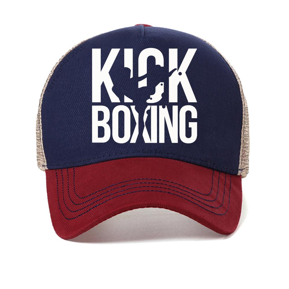 

Kickboxing Karate Korean Taekwondo Kung Fu baseball cap Funny Birthday Present Men Faddish Summer outdoor mesh snapback hats Adjustable красный