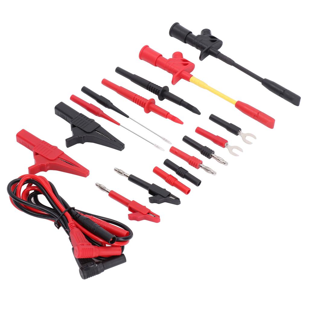Set de sonde de perforare cu clemă crocodil pentru testare multimetru, mufă banană, pentru întreținere