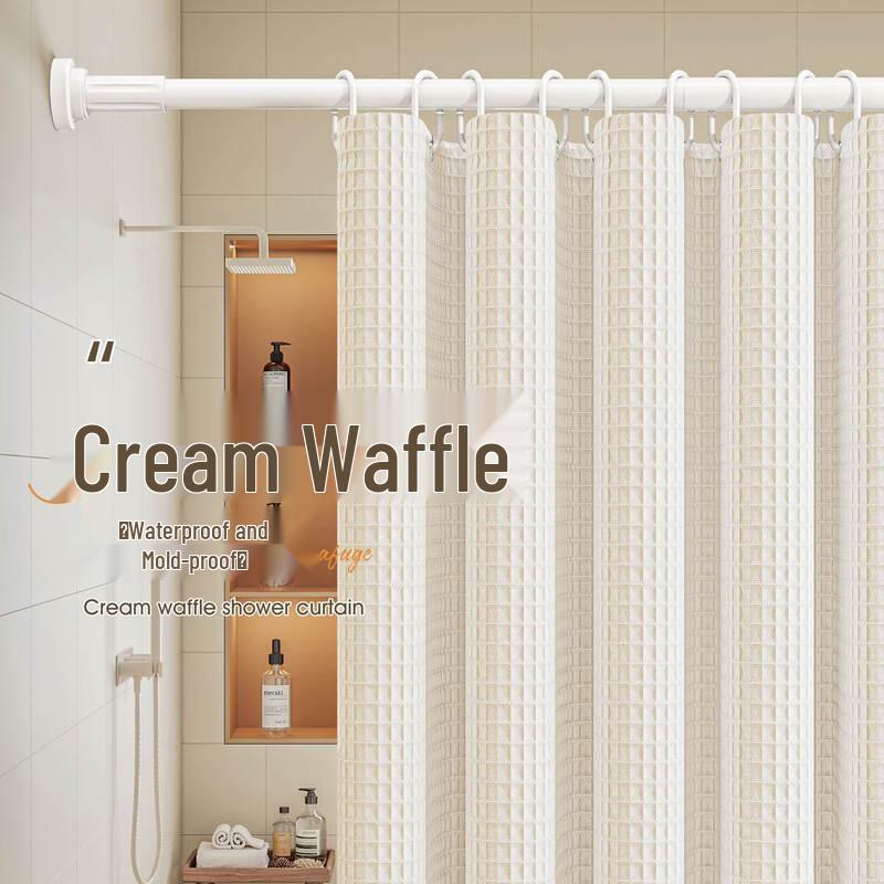 LIEI Waterproof Mildew-Proof Shower Curtain