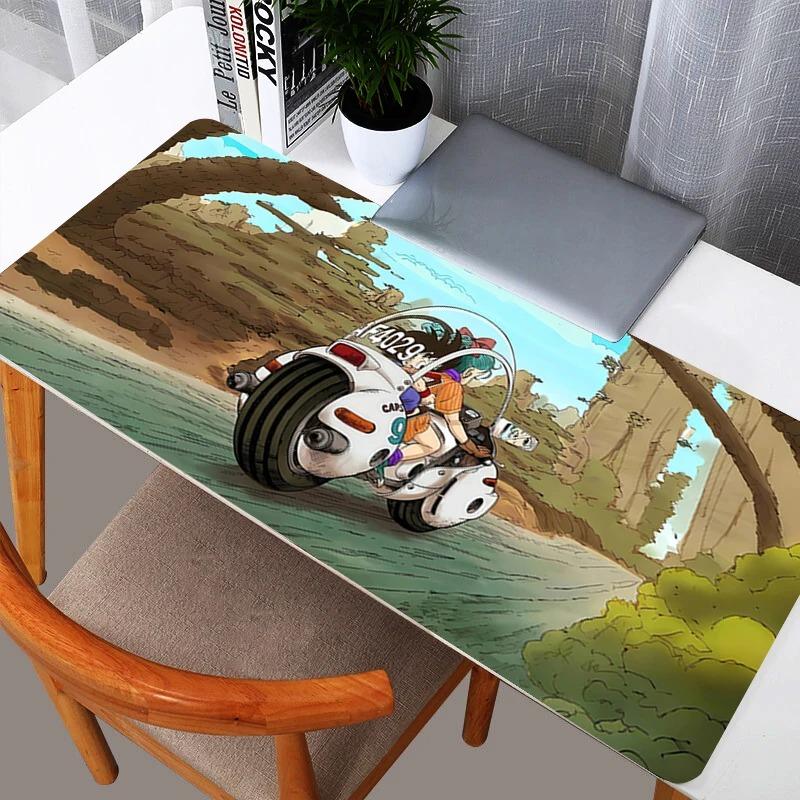 DBZ Dragon Ball Bulma Mouse Pad Anime Gaming Accessories Large Carpet Gamer PC Computer Keyboard Desk Mat Mausepad