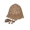 Japanese Hand-knitted Wool Hat, Sweet and Cute Hand Hook Hollow Knitted Bag Head Hat