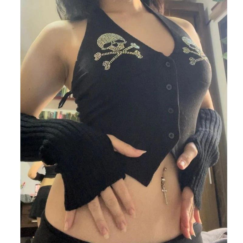 Cross-border Sexy Halter Top - European & American Street Fashion, Slim Fit Versatile Vest for Women.