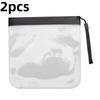 1/2/4pcs Luggage Transparent Travel Use Leakproof Flight Make Up Waterproof For Women Reusable Airport Security Storage bag