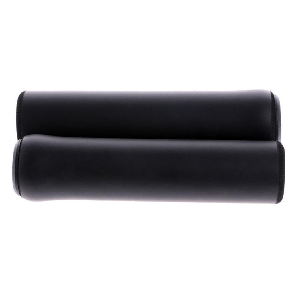 1 Pair Bicycle Handlebar Grips Bike 20-21mm Handle Bar Cover Soft Reusable Locking Cycling Sleeve Grip Accessories