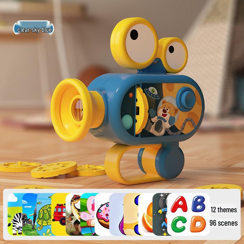 Kids' Educational Mini Projector Flashlight Toy