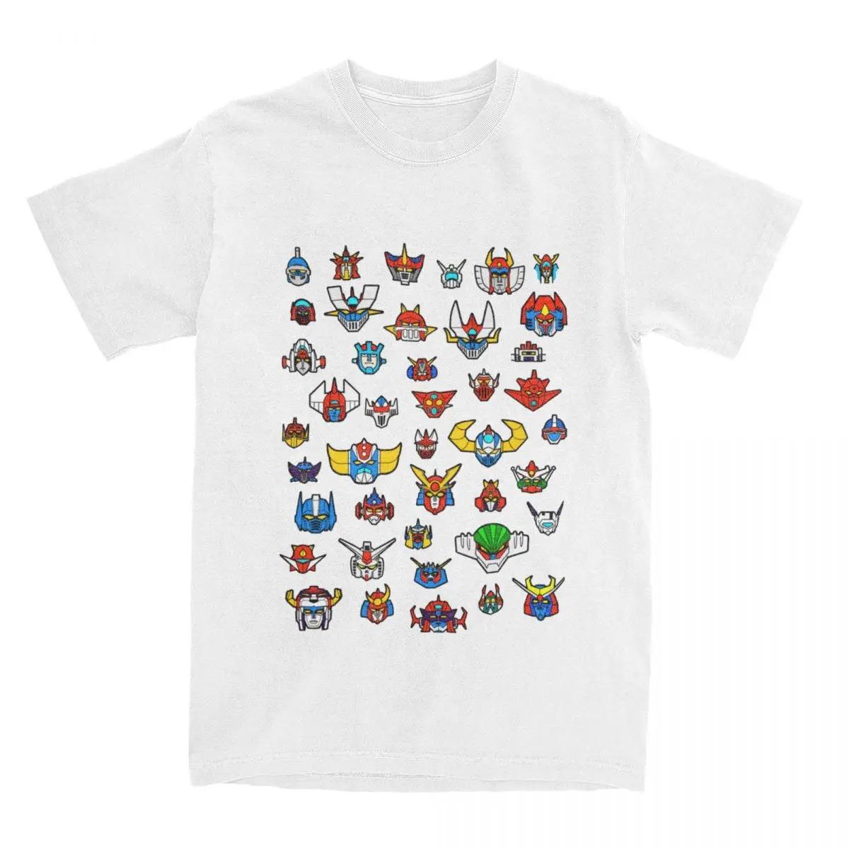 

1975 UFO Robot Grendizer T Shirt Men Women UFO Robot Goldorak Funny Pure Cotton Tee Shirt Crew Neck Short Sleeve Print Tshirt M