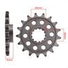 525 17T 45T Motorrad Vorder- und Hinterradzahnrad Nockenwelle für BMW S1000 R 2013- S1000 RR 2012-2018