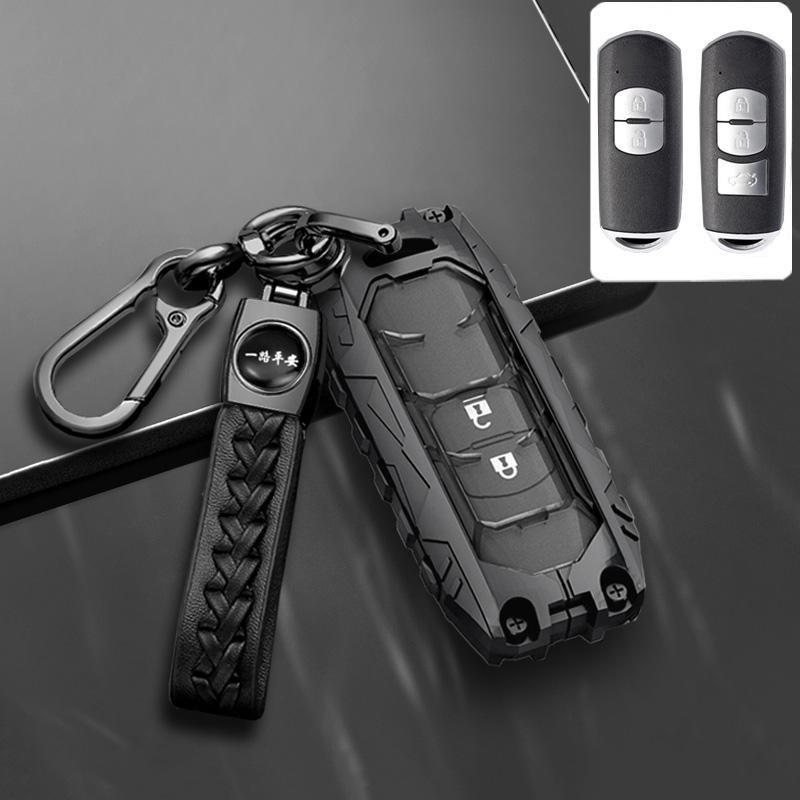 Nowe etui na kluczyk samochodowy z pilotem do Mazdy 2 3 6 Atenza Axela Demio CX-5 CX5 CX-3 CX3 CX7 CX-7 CX-9 CX9 MX5 Akcesoria