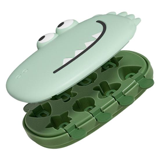 Silicone Popsicle Molds 8-Cavity Ice Cream Maker BPA-Free Easy-release Ice Lolly Molds Mini Ice Pop Maker