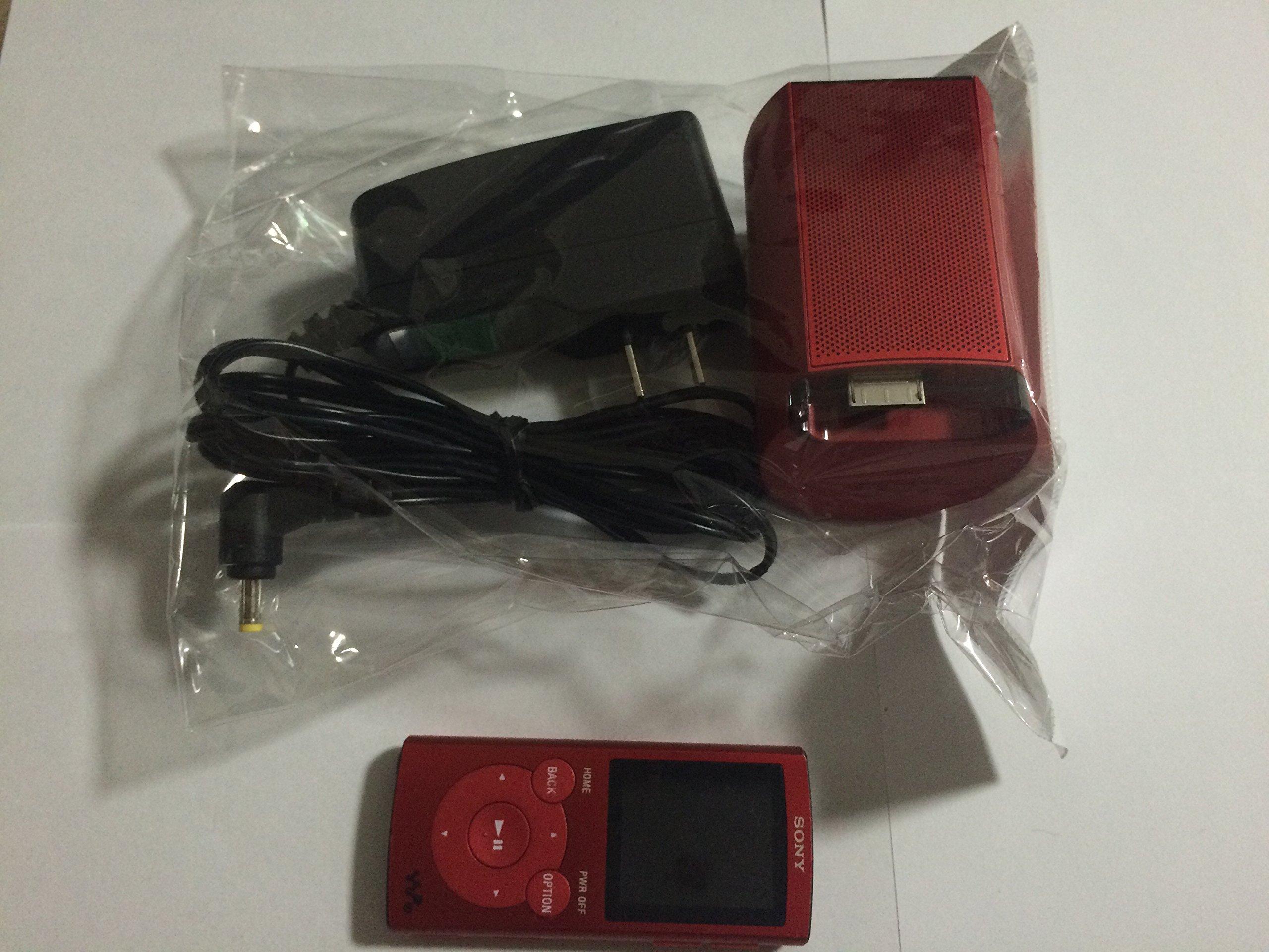 

SONY Walkman E Series 4GB Red NW-E063/R
