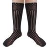 1 Pair Japanese Styles Fishnet Mesh Hollowout Patterned Stockings Breathable Thin Middle Calf Socks for Women and Girls