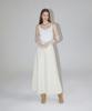 Rene J Sand Tweed Long Skirt