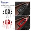 Für Alfa Romeo Giulietta 940 2010 2011 2012 2013 2014 2015 2016-2021 Echter Weicher Kohlefaser-Aufkleber Auto-Fensterheber-Schalterpanel