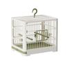Rowaica Bird Cage for Parakeets, Finches, Etc. - Small Bird Cage with Water Dish, Food Dish, Perch, and Feeder