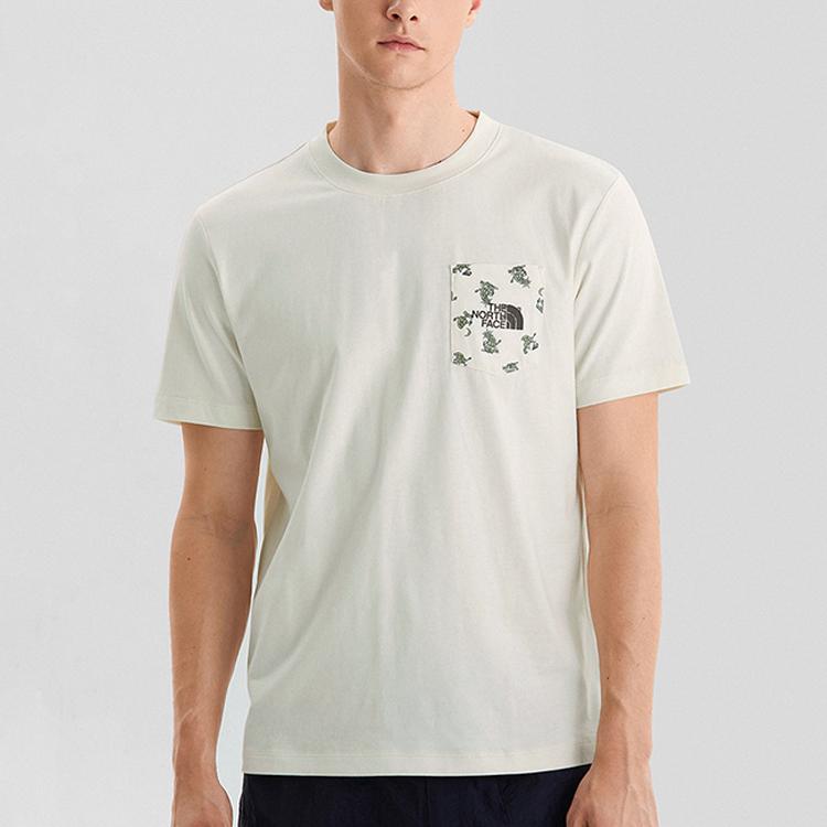 THE NORTH FACE T Shirt Men's Ecru NFOA5JZW-N3N