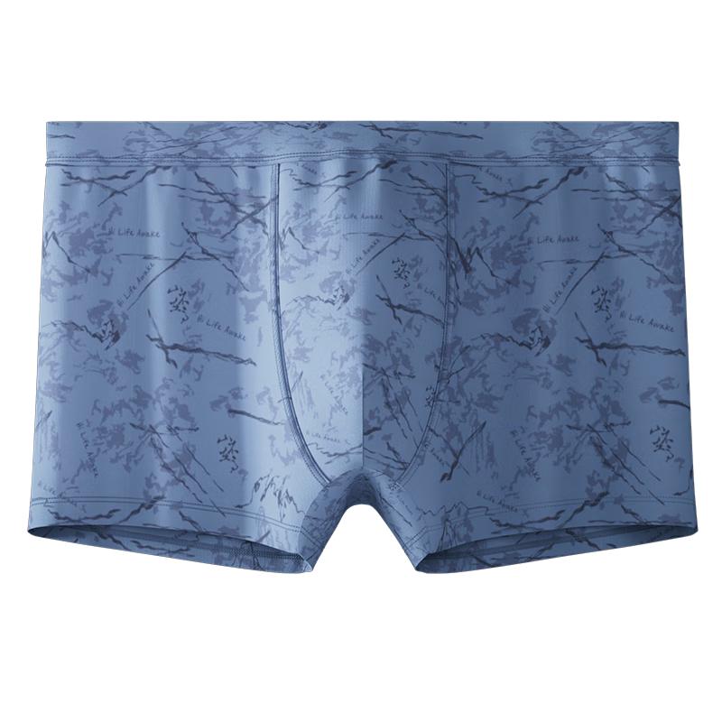 

Мужские боксеры-брифы HLA из чистого хлопка, антибактериальные, 3 штуки 4XL