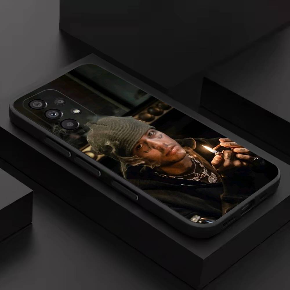 

D-Duki Rapper 5202 Cool Phone Case For Samsung S 9,10,21,30,22,23,24,25,26,Ultra,Plus,Lite,FE,4,5G Black Soft Case SamsungS26PLUS