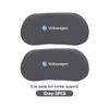 BIG1 Car Suede Headrest Neck Support Soft Seat Lumbar Accessories For Volkswagen VW Polo Jetta Sagitar Magotan Passat B5 B6 B7 CC