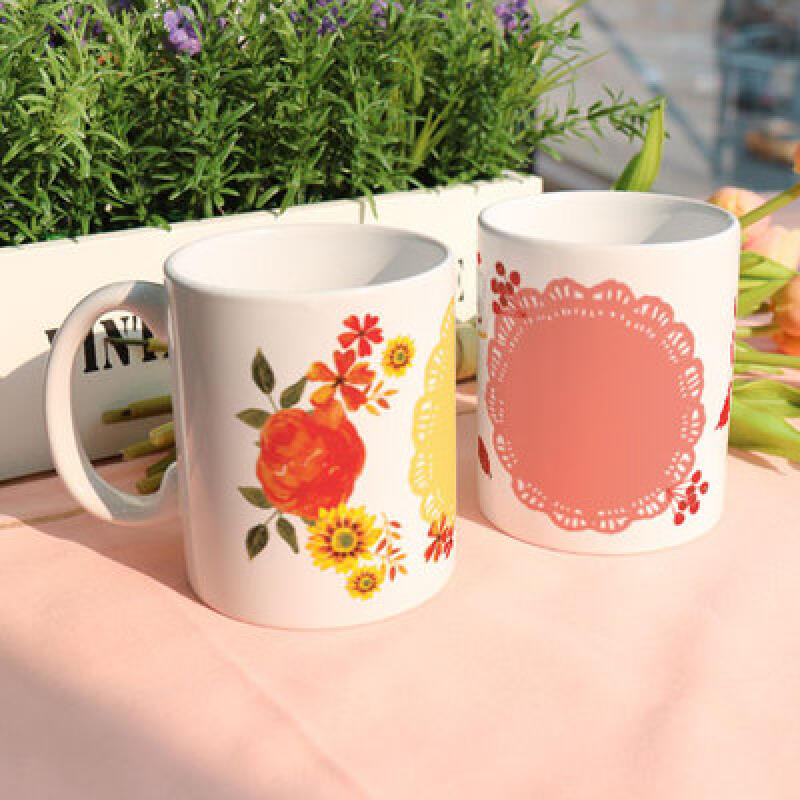 pa287-Design Mug 2p-Watercolor Flower 2