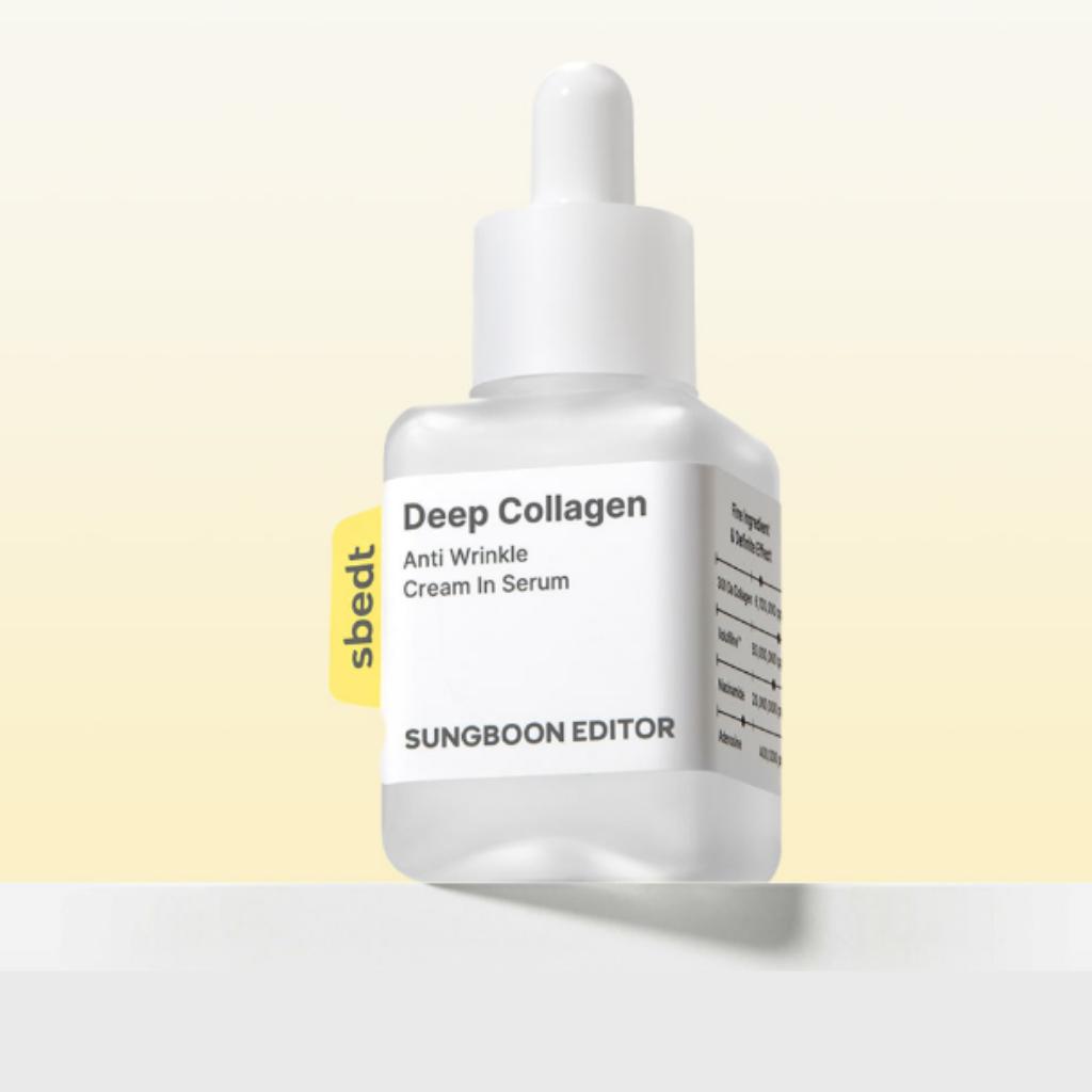SUNGBOON EDITOR Deep Collagen Anti Wrinkle Cream In Serum 30 ml