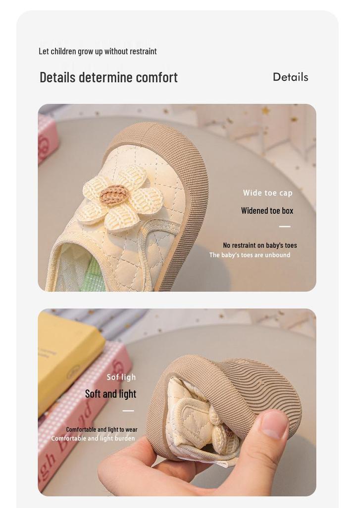 Infant & Toddler Soft Sole Sneakers: 2026 Spring/Autumn Girls' Sports Shoes